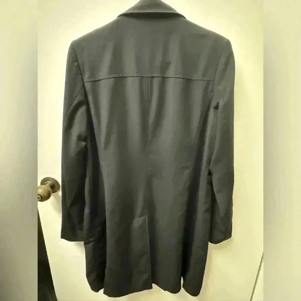 London Fog size small long button down jacket - Picture 2 of 6